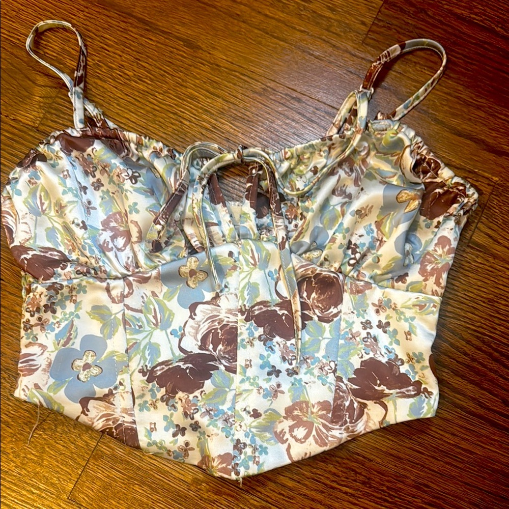 Floral Print Women's Top